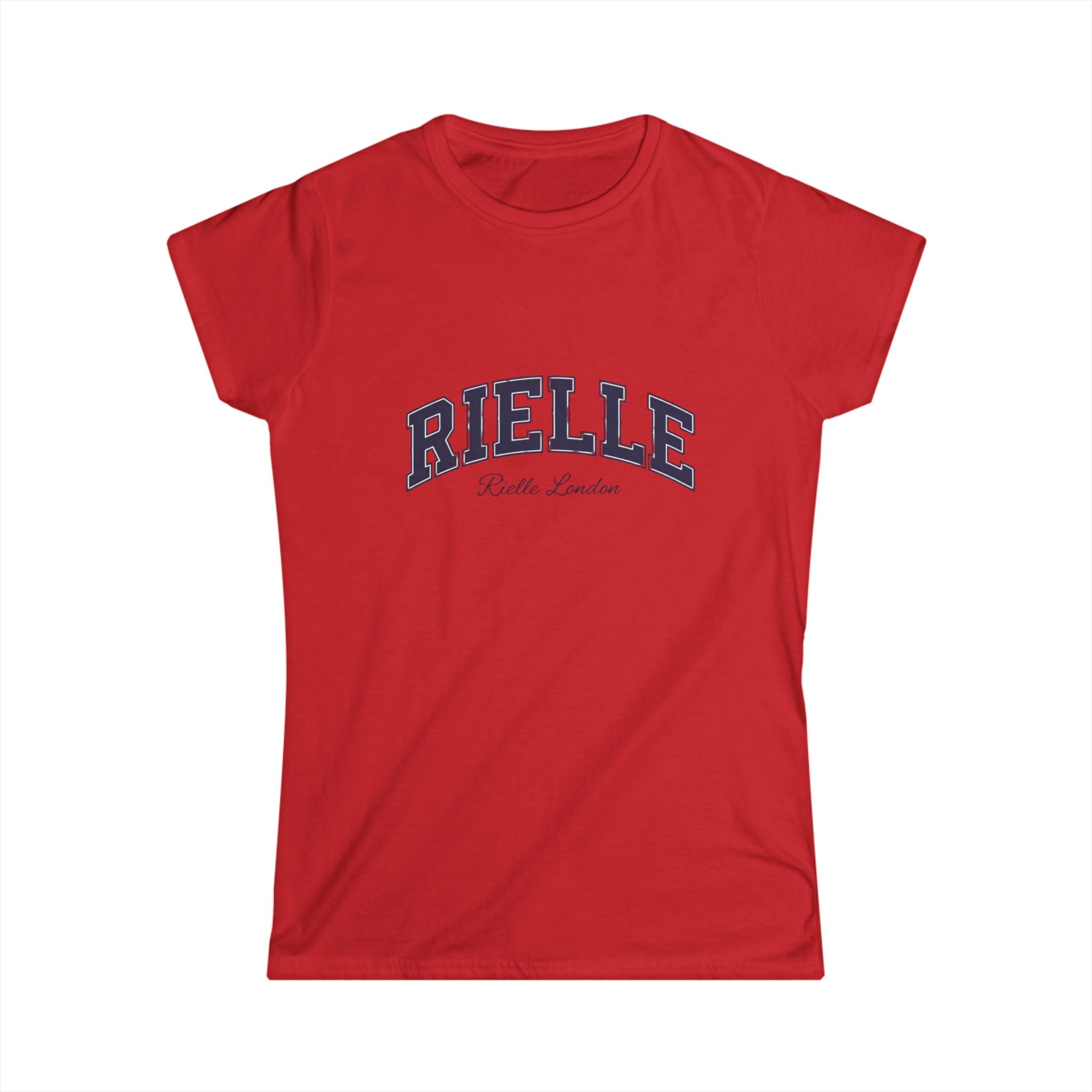 Rièllè London Logo Tee, White Women's T-Shirt | Subtle Monogram