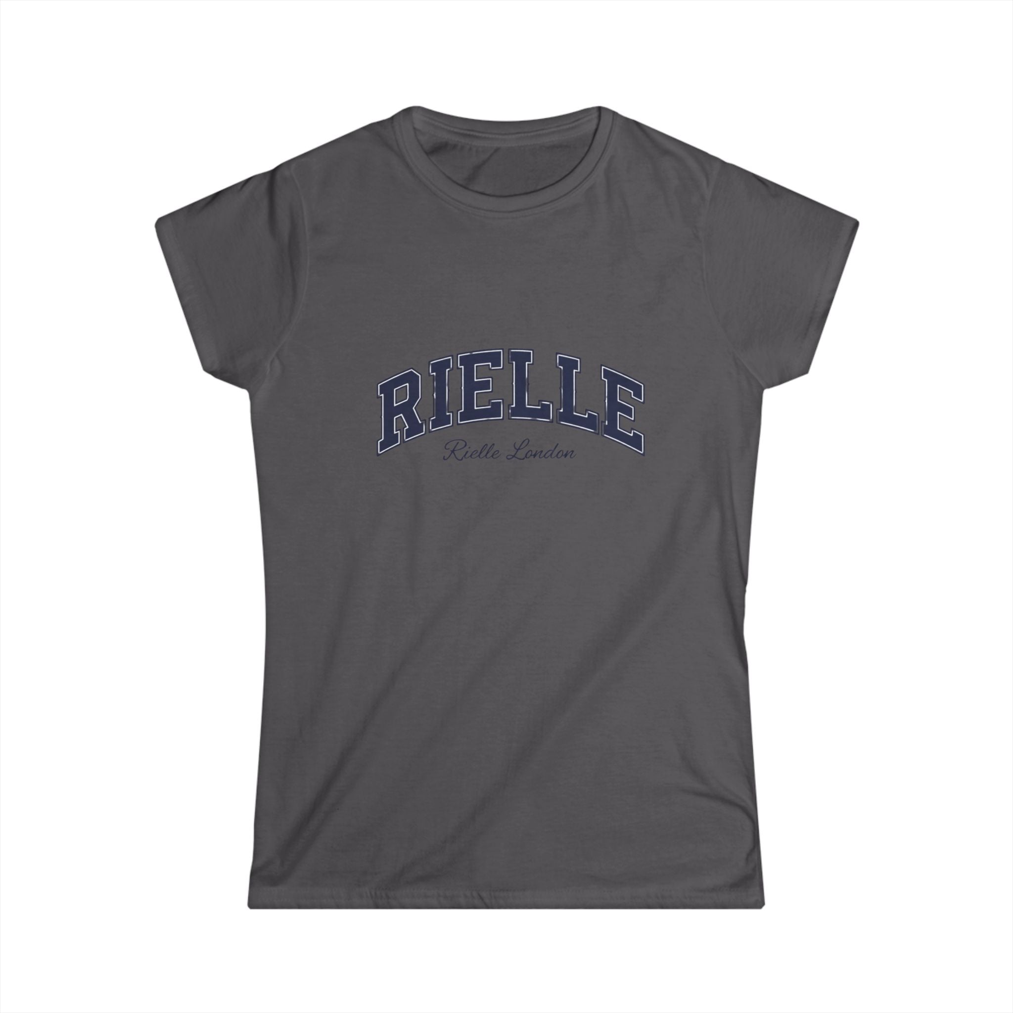 Rièllè London Logo Tee, White Women's T-Shirt | Subtle Monogram